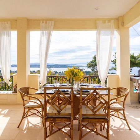 House With Amazing Ocean View And Patio - Pool Villa Порто Хели Екстериор снимка