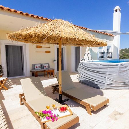 House With Amazing Ocean View And Patio - Pool Villa Порто Хели Екстериор снимка