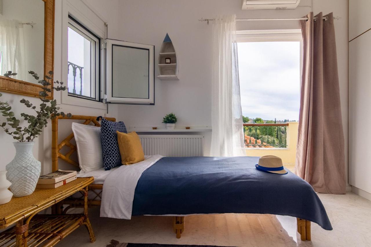 House With Amazing Ocean View And Patio - Pool Villa Порто Хели Екстериор снимка
