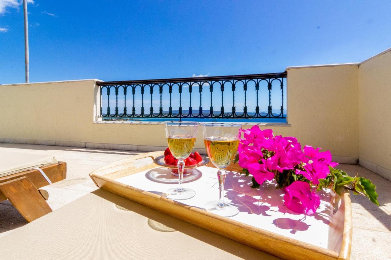 House With Amazing Ocean View And Patio - Pool Villa Порто Хели Екстериор снимка